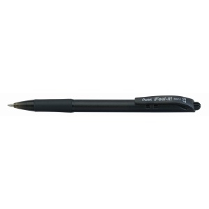Kuličkové pero Pentel BX417 -  černá