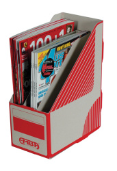 Stojan na spisy Emba  TRIOBOX -  červená