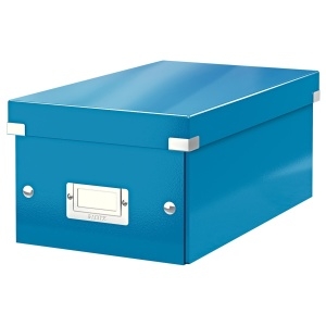 Krabice Leitz Click & Store - na DVD / modrá