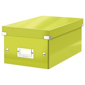 Krabice Leitz Click & Store - na DVD / zelená