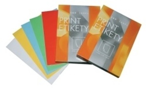 Print etikety A4 pro laserový a inkoustový tisk - 48,5 x 25,4 mm (40 etiket / arch) červená