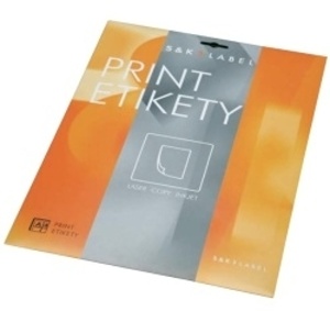 Print etikety A4 pro  laserový a inkoustový tisk - 105 x 74 mm (8 etiket / arch)