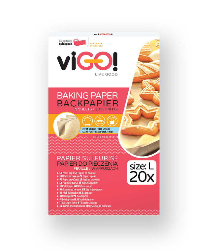 ViGo! Papír na pečení archy / 38x42cm / 20ks
