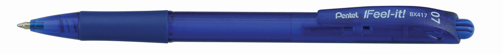 Kuličkové pero BX417 - modrá