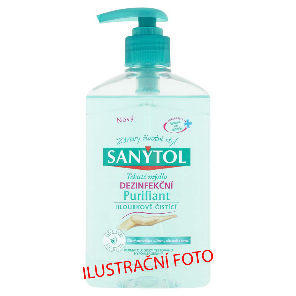Mýdlo dezinfekční Sanytol - čistící / 250 ml