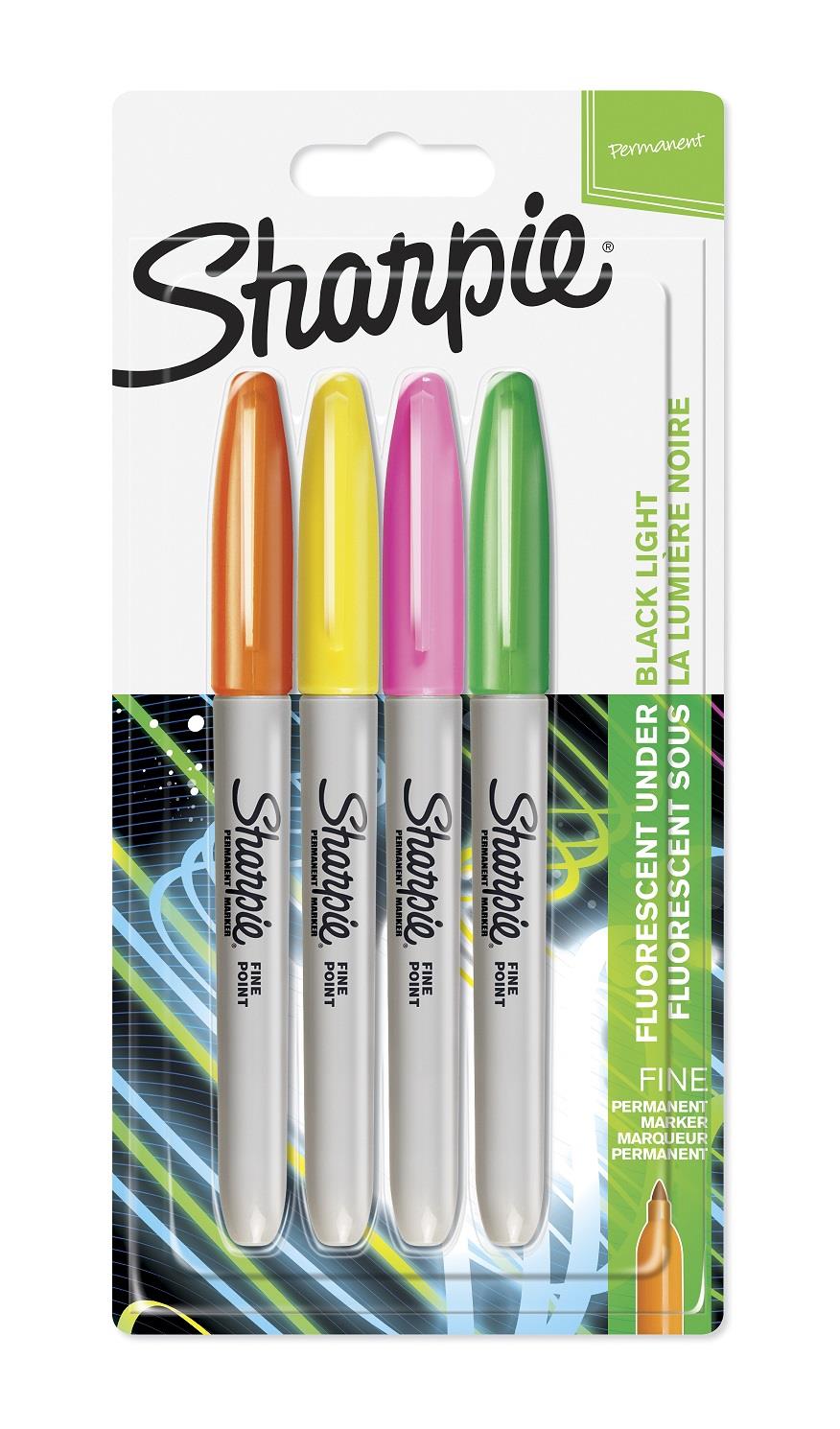 Popisovač Sharpie Neon - sada 4 barev