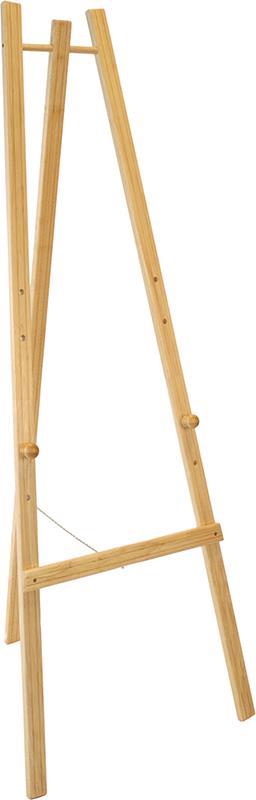 Securit Dřevěný třínohý stojan 165 cm, přírodní