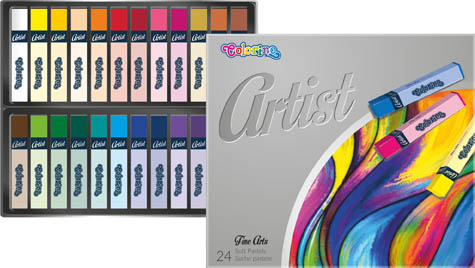 Pastely suché Colorino Artist - 24 barev