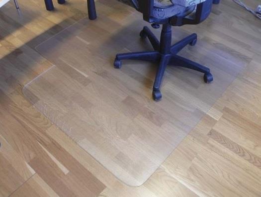 Podložka pod židli na tvrdou podlahu 1,2x1,5 m